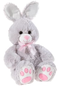 heunec® - Kuscheltier Hase Floppy grau - grau
