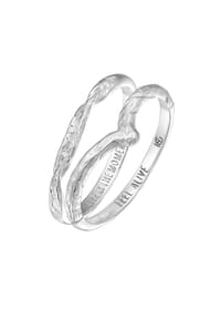 HAZE & GLORY - Ring Set Moment - Feel Alive 925 Silber - Gold