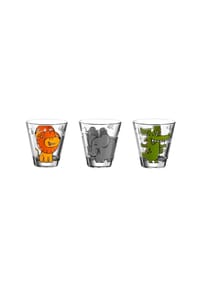 LEONARDO Kinderbecher Bambini 215 ml 3er Set bunt - BAMBINI - bunt