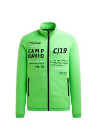 CAMP DAVID - Jacke Game.Set.Match Sweatjacke - grün