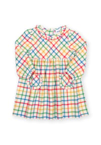 KITE - Kinder Rainbow Karos Kleid Bio-Baumwolle - mehrfarbig