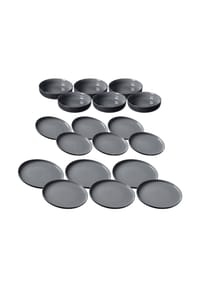 RitzenhoffAndBreker Teller und Schalenset Jasper 18er Set - JASPER - grau