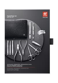 ZWILLING CLASSIC INOX - Maniküre/Pediküre-Etui, 10-tlg. - SCHWARZ
