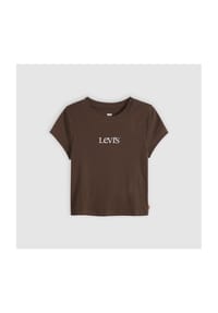 Levi's® - T-Shirt, Rundhals, für Damen - 09 BRAUN