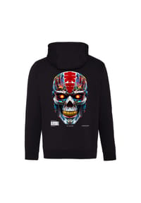 OLDSKULL - Kapuzensweater Xtreme Vivid Skull Graphic mit angesagtem Totenkopf-Print - Black