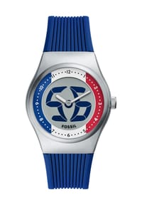 FOSSIL FRANCE - Herrenuhr World Flags Big Tic France "LE1237" - SILBER