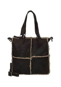 BURKELY - Leder Taschen - Dunkelbraun