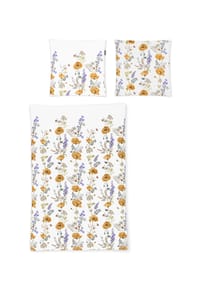 irisette® - Seersucker Bettwäsche Set Easy 8519 - 40 gelb