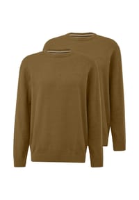 s.Oliver - Pullover 2er Pack Basic - Schwarz