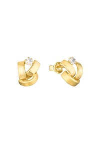 amor - Damen Ohrstecker, 585er Gelbgold - GOLD