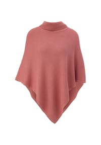 s.Oliver - Poncho, Rollkragen, für Damen - 2074  ORANGE