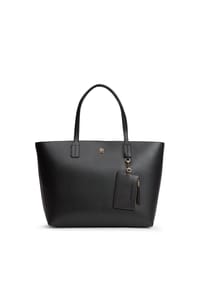 TOMMY HILFIGER ICON - Shopper, Kunstleder, Magnetverschluss, für Damen - BDS BLACK