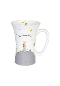 KÖNITZ - Becher "Der kleine Prinz - Sterne" - WEIẞ/GRAU