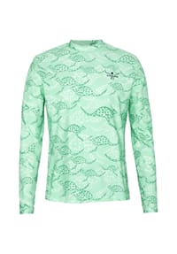 CHIEMSEE - UV-Badeshirt, Alloverprint, für Herren - 16-5721 Marine Green