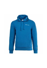 Champion® - Herren Hoodie - Hooded Sweatshirt, Pullover, kleines Logo, Kapuze, einfarbig - Blau