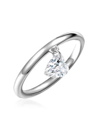 GLANZSTÜCKE MÜNCHEN - Damen Ring aus 925/- Sterling Silber in Silber mit Topas - silber