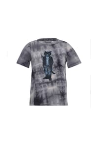 CAT by manii'ta lacitta - Graues T-Shirt Rockerkatze - grau