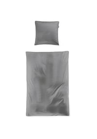 irisette® - Premium Mako-Satin Bettwäsche Set Tokio 8607 - 11 grau