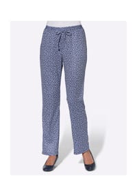 Witt - Jersey-Hose - marine-geblümt