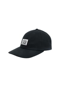 Levi's® - Cap Relaxed Dad Heritage, Patch für Herren - 00 SCHWARZ