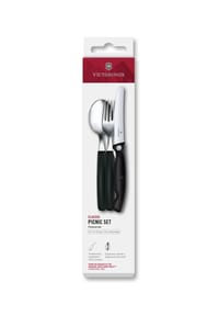 VICTORINOX Messerset Picknick-Set 3-teilig - SWISS CLASSIC - GRÜN