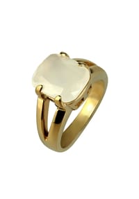 Adelia's - Damen Edelstahl Ring - gold