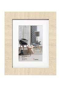 walther design - Holzrahmen "Home" - CREMEWEISS