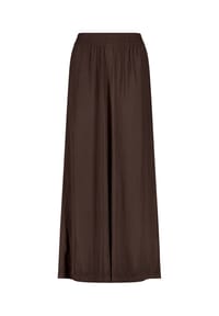 zero - Stoffhose weit - Chocolate Plum