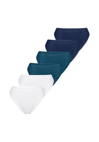 sloggi - Tai Slip 6er Pack Basic+ - Blau