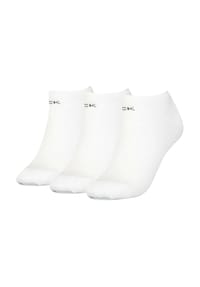 Calvin Klein - Sneakersocken, 3er-Pack, für Damen - 002 WHITE