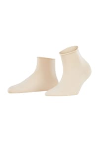 FALKE - Cotton Touch Kurzsocken, Rollbündchen, für Damen - 2000 WHITE