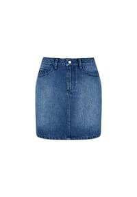 freshlions - Jeansrock Carmen im klassischen Design - dark blue