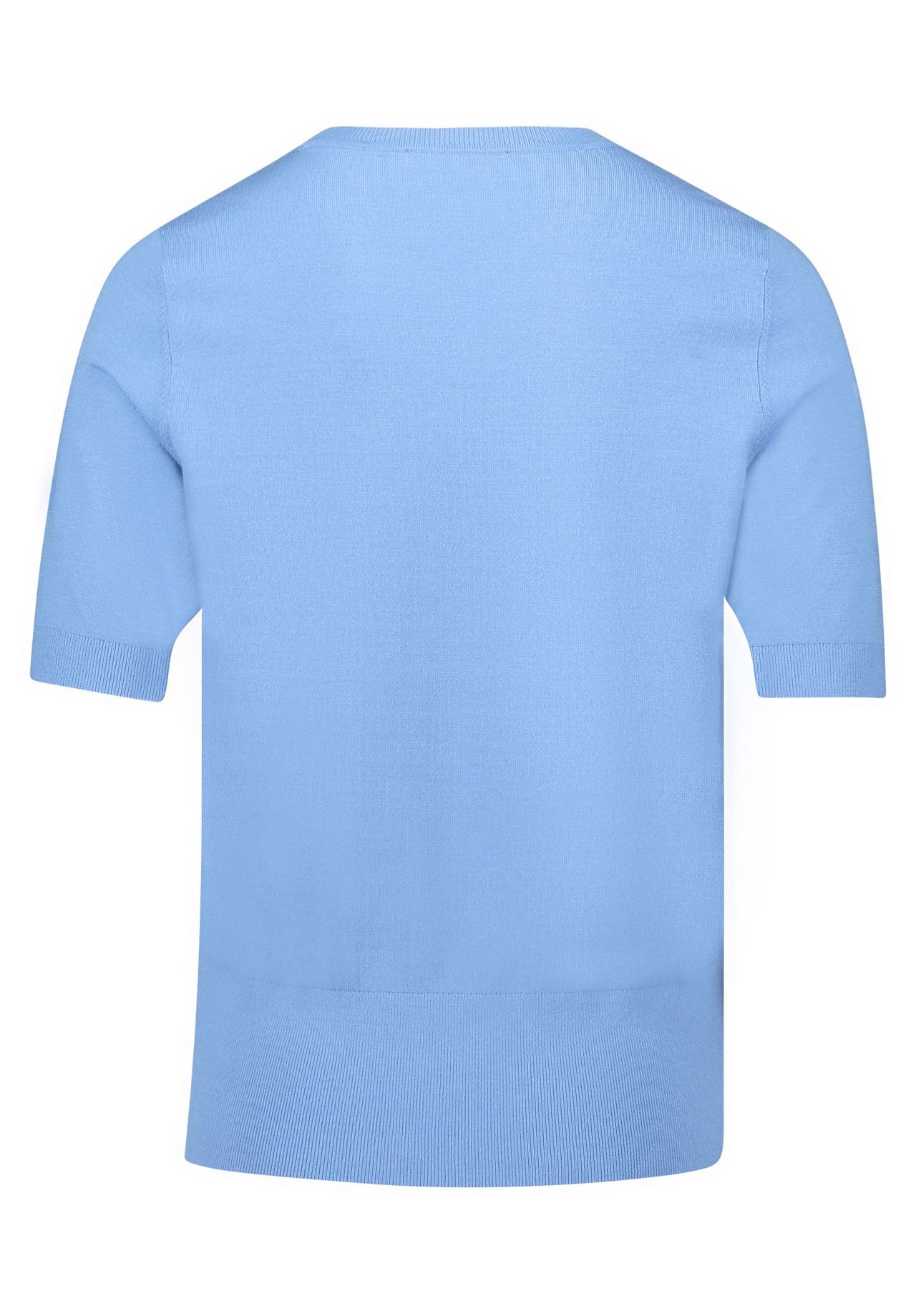 Betty Barclay Basic-Pullover Kurzarm, Blau, 48