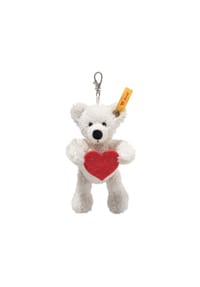 Steiff - Anhänger "Lotte Teddybär – Love" - WEISS/ROT