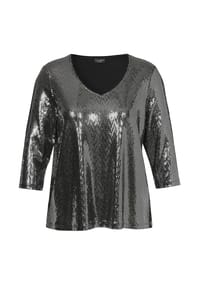VIA APPIA -DUE- - Shirt - schwarz multicolor