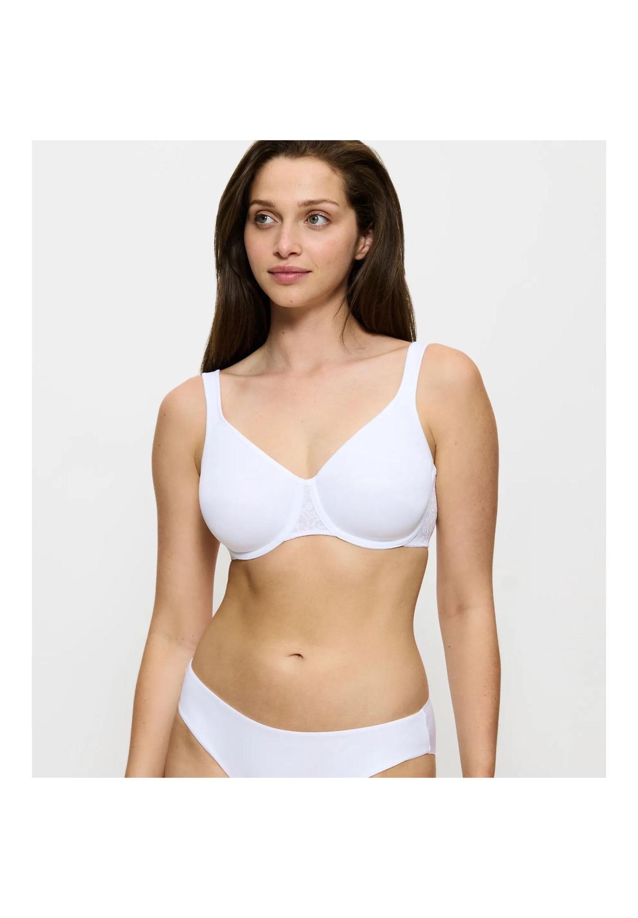 Triumph Comfort Minimizer-Bh, KomfortbüGel, Spitze, FüR Damen, Weiß, 95F