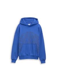 TOM TAILOR - Hoodie, Rippbündchen, für Kinder - 30023 BEAU BLUE