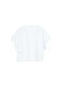 s.Oliver - T-Shirt, Tunnelzug, für Damen - 0100 WHITE