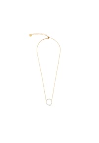 COEUR DE LION - Halskette Sparkling Circle - Kristall-Gold