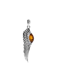 OSTSEE-SCHMUCK® - Anhänger , Engelsflügel , Silber 925/000 - silber