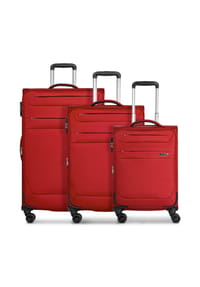 WORLDPACK Chicago - Chicago 4 Rollen Kofferset 3-teilig mit Dehnfalte - black