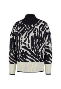 MARC AUREL - Pullover - navy varied