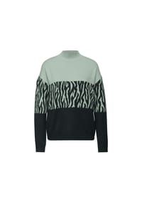 Street One - Pullover - evernight green