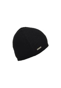SEEBERGER - Beanie, Emblem, für Damen - 10 BLACK