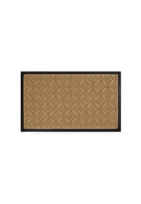 WECONhome Fußmatte Midnight Mosaic - Robuste Kokos-Fußmatte mit geometrischem Muster - Fußmatte - anthrazit