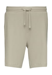 QS - Bermuda, Gummibund, Baumwolle, für Herren - 8161 BROWN