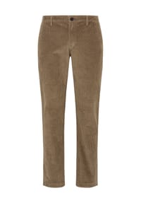 GLOBETROTTER - Cordhose Velvet GT-3, Seitentaschen, für Herren - BEIGE  BEIGE