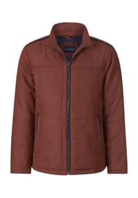 BABISTA - Jacke in Lederoptik TERANOTTI - dunkelorange