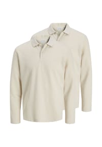 JACK & JONES - Poloshirt 2er Pack Austin - Moonbeam