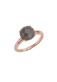 jamelli - Ring 925/- Sterling Silber 1 Mondstein - rosa